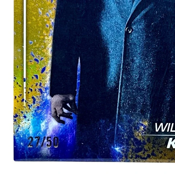 2025 Topps Chrome Marvel Studios Snap Gold S-178 Wilson Fisk Kingpin 27/50 - Picture 3 of 10